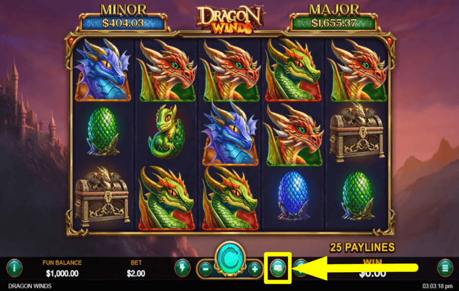 Dragon Winds ВЫБЕРИТЕ САМУЮ ВЫСОКУЮ СТАВКУ.