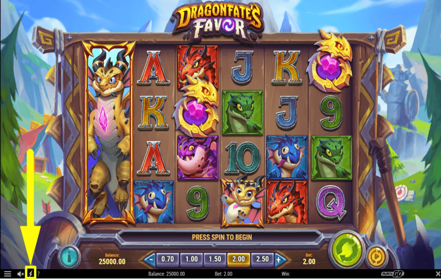 Dragonfates Favor ATTIVA LA MODALITÀ TURBO.