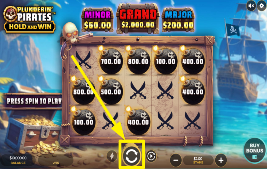 DragonGaming Plunderin Pirates Hold and Win ENTER THE ACTION!