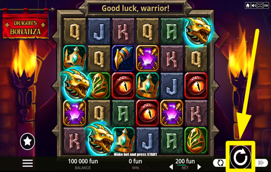 Dragons Bonanza PLAY THE GAME.