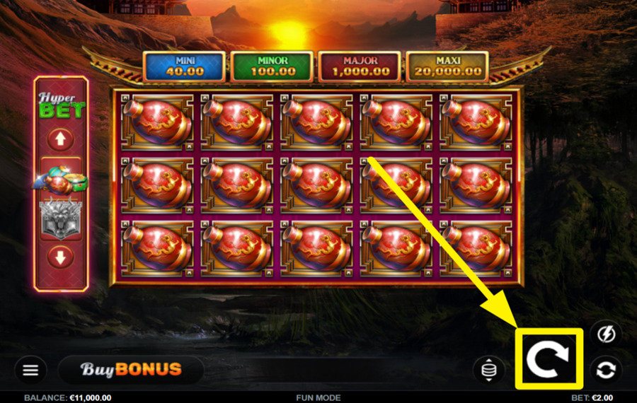 Dragons Glow Hold and Win ENTER THE ACTION.