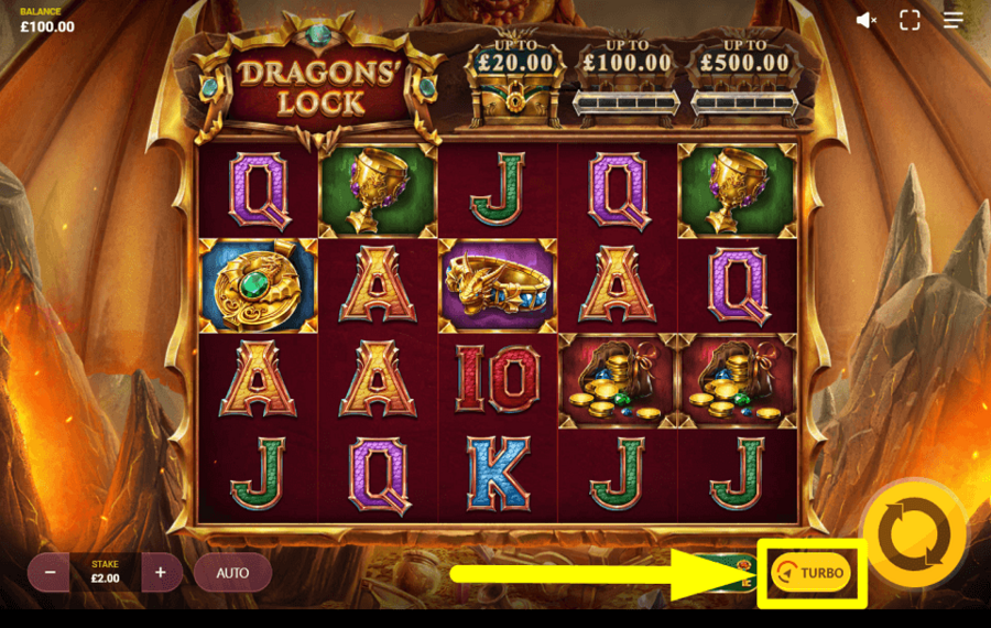 Dragons Lock STEP UP YOUR GAME.