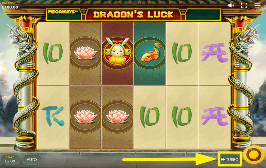 Dragons Luck Megaways CAMBIA VELOCITÀ.