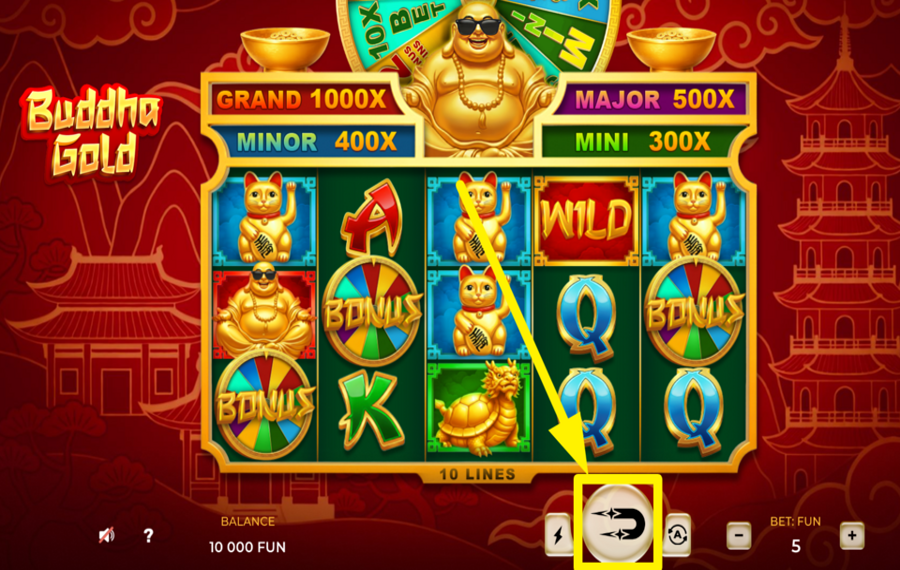 DreamPlay Buddha Gold ACCENDI L'ENTUSIASMO!