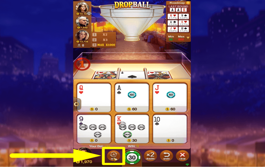 Dropball RESORT TO AUTOPLAY.
