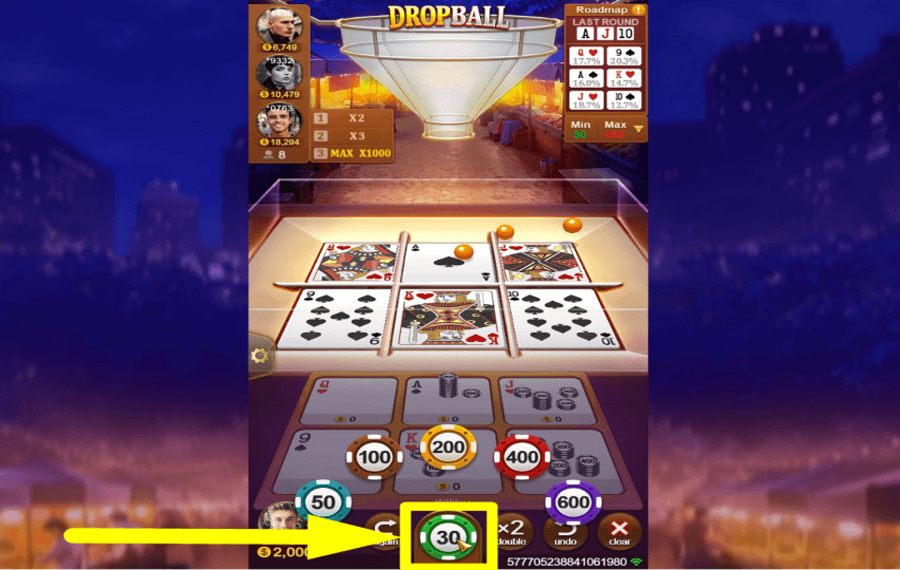 Dropball PLAN THE WAGER.