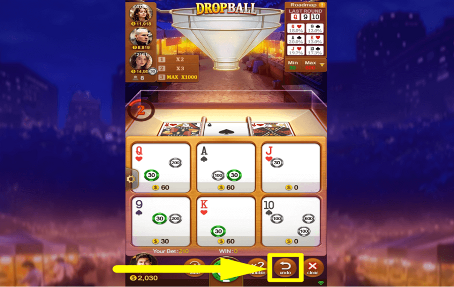 Dropball RECONSIDER YOUR WAGER.