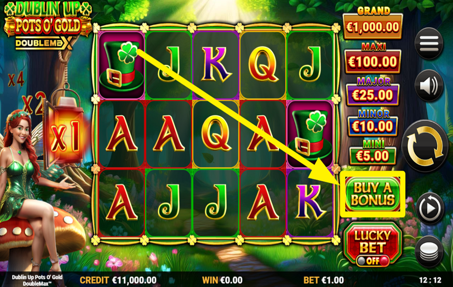Dublin Up Pots OGold AGGIUNGI AL DIVERTIMENTO!