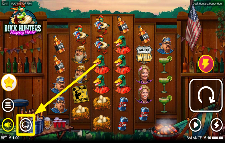 Duck Hunters Happy Hour DECIDE ON YOUR BET.