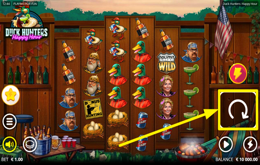 Duck Hunters Happy Hour JOIN THE SPINNING!