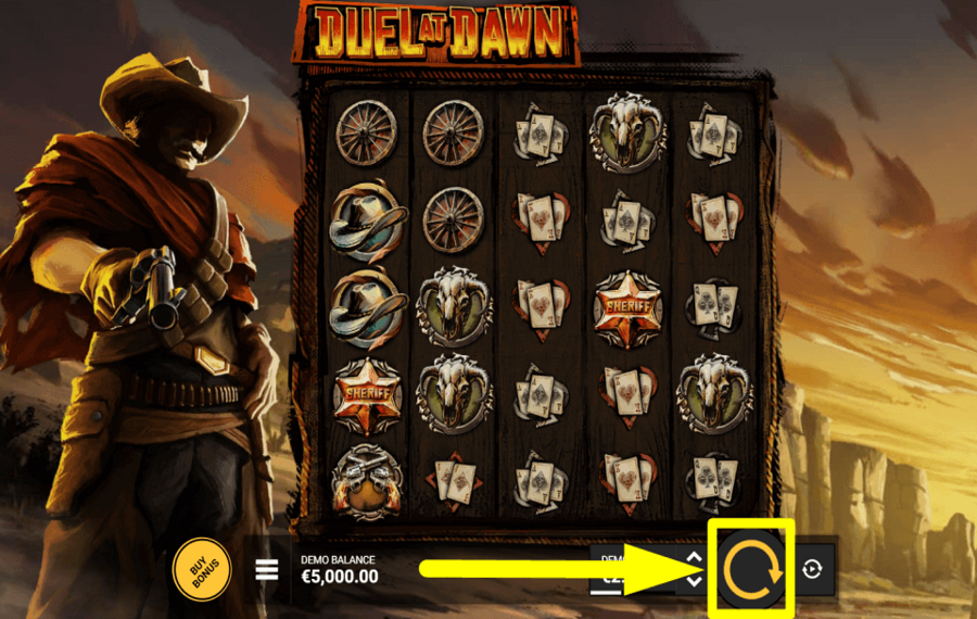 Duel at Dawn CLICK SPIN TO START.