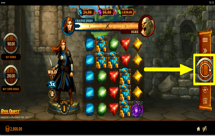Dungeons and Dragons Reel Quest FAI UN GIRO.