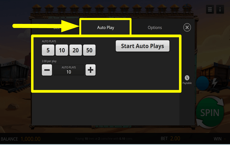 Dusty Nugget AUTOPLAY AKTIVIEREN.