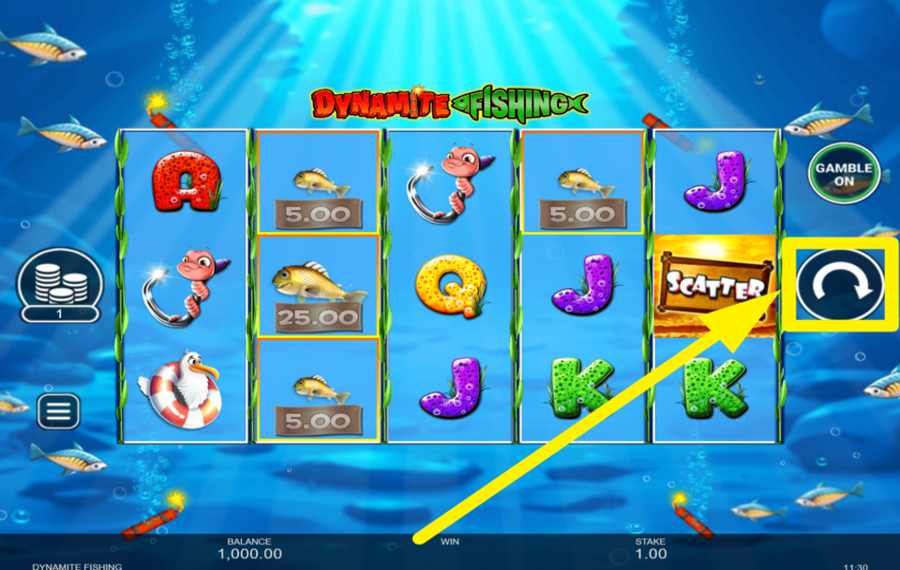 Dynamite Fishing ИГРАЙТЕ В ИГРУ.