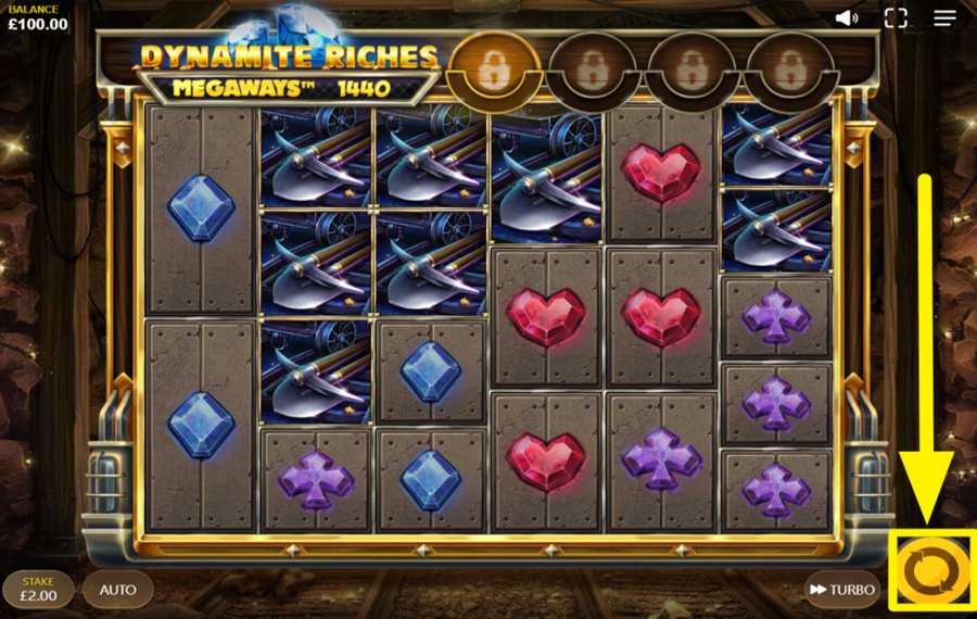 Dynamite Riches MegaWays Nehmen Sie am Spaß teil!