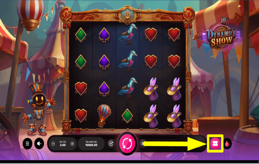 Dynamos Show CLAIM THE BONUS.