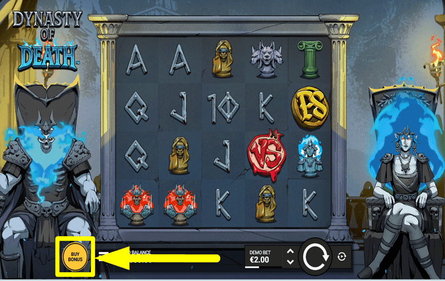 Dynasty of Death COLLECT BONUSES.
