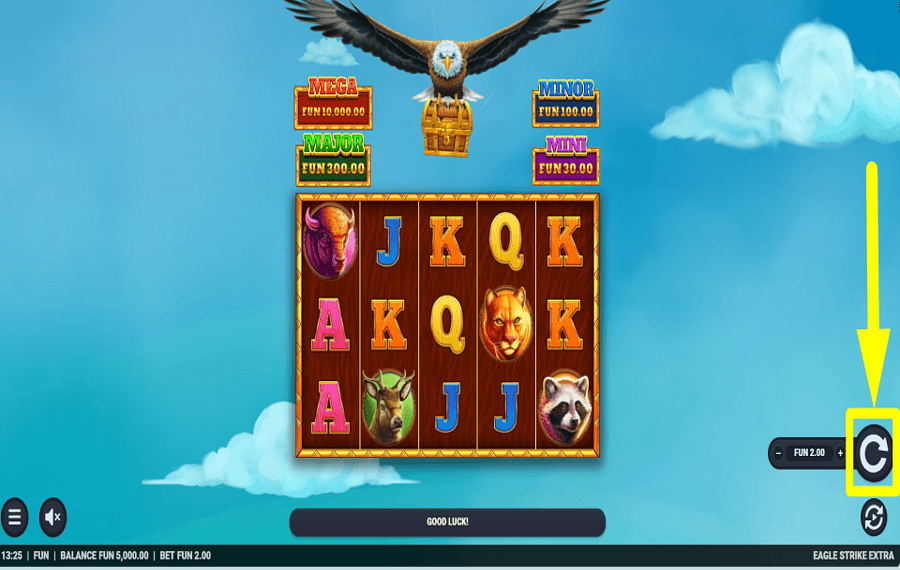 Eagle Strike Extra ИГРАЙТЕ И ВЫИГРЫВАЙТЕ ПРИЗЫ.