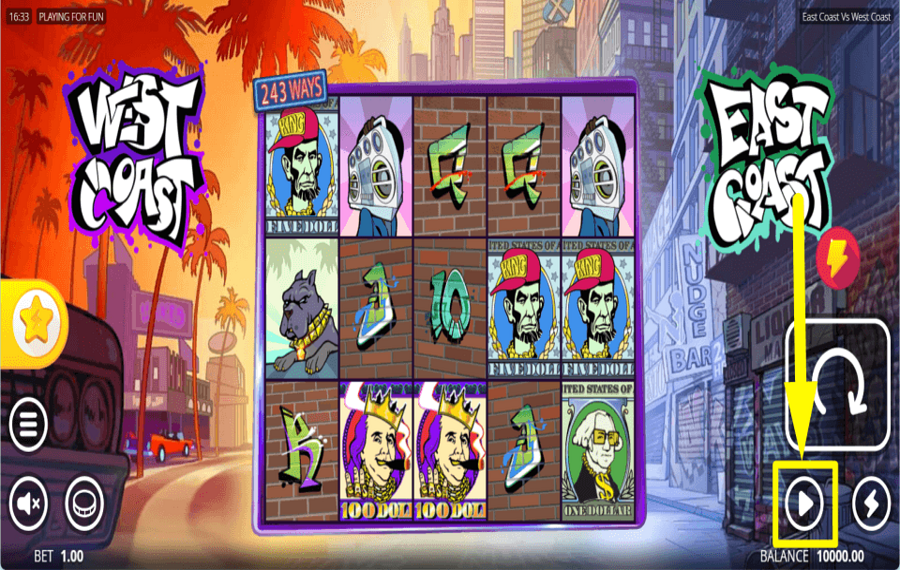 East Coast vs West Coast UTILISEZ LA FONCTION DE LECTURE AUTOMATIQUE.