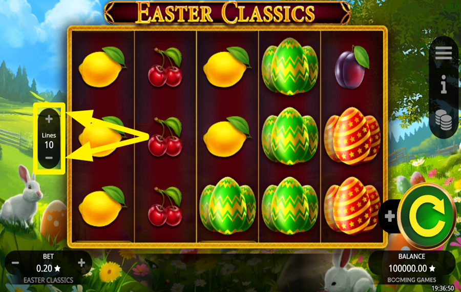 Easter Classics AJUSTEZ LES LIGNES DE PARI.