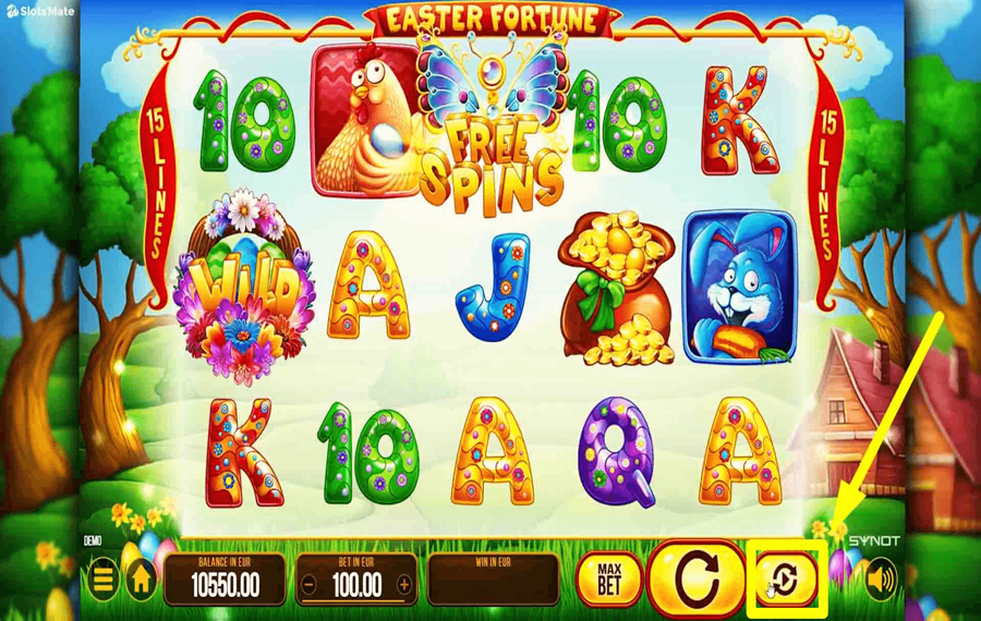 Easter Fortune Using the optional   “Autoplay” feature.