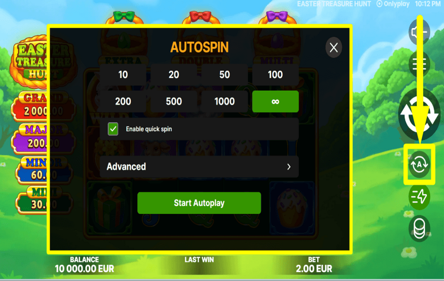 Easter Treasure Hunt РАССМОТРИТЕ ВОЗМОЖНОСТЬ ВКЛЮЧЕНИЯ АВТОИГРА.