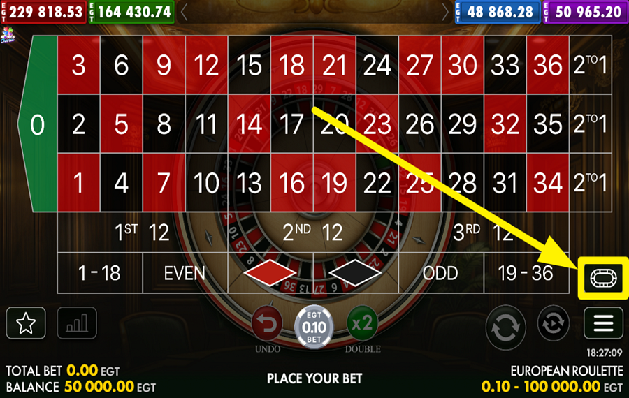 EGT Digital European Roulette PROVA LA PISTA.