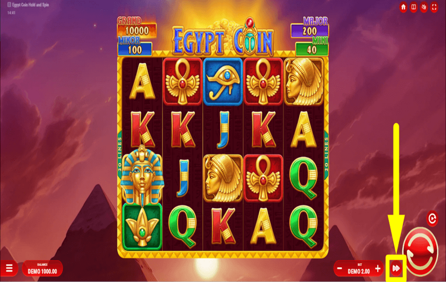 Egypt Coin Hold and Spin КОНТРОЛЬ СКОРОСТИ ВРАЩЕНИЯ.