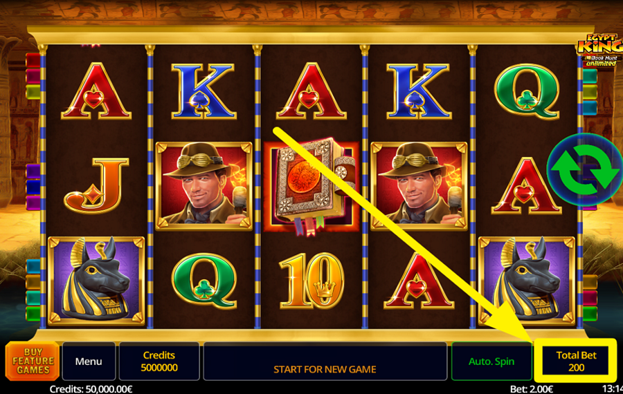 Egypt King Book Hunt Unlimited ОПРЕДЕЛИТЕ СВОЮ СТАВКУ.
