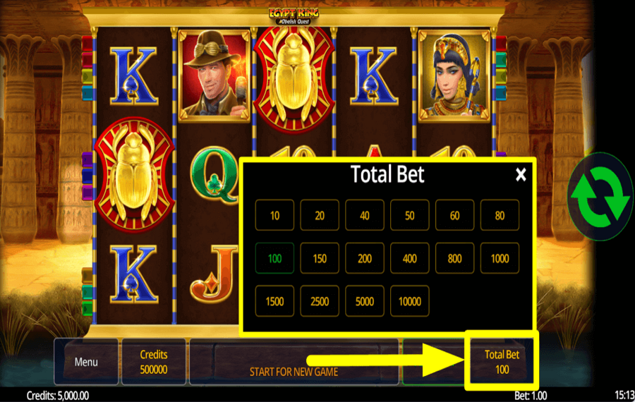 Egypt King Obelisk Quest WÄHLEN SIE IHREN EINSATZ.