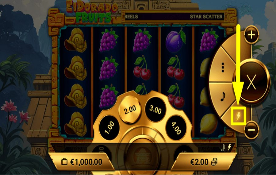 El Dorado Fruits APPLY TURBO MODE.