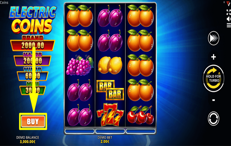Electric Coins Ultimate Running Wins CLAIM THE BONUS.