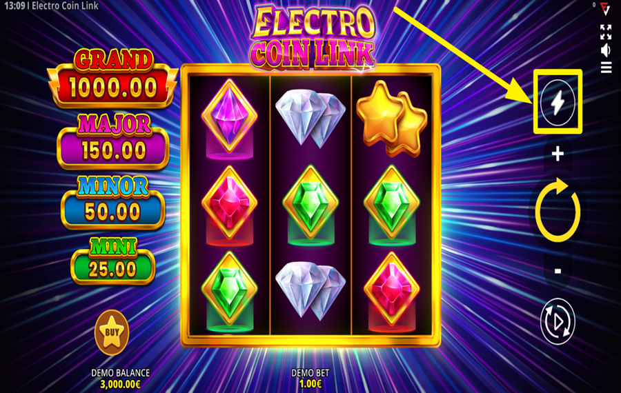 Electro Coin Link AMP UP THE GAME.