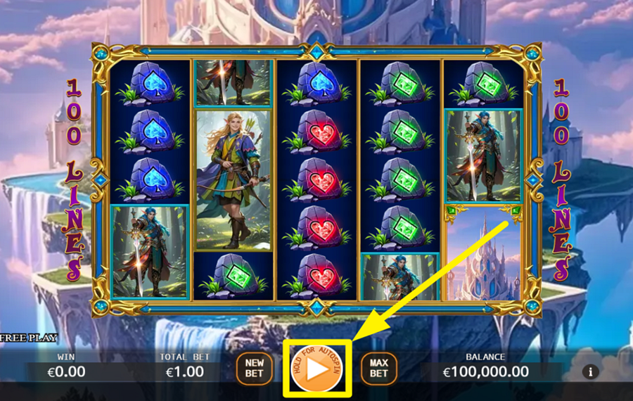 Elf Castle SPIN FOR VICTORY!