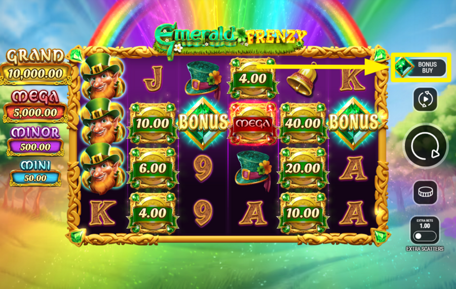 Emerald Frenzy БЕСПЛАТНЫЕ ВРАЩЕНИЯ, БОЛЬШЕ ВЫИГРЫШЕЙ?