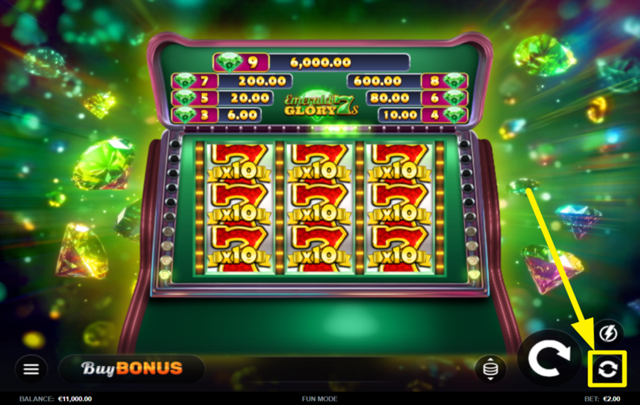 Emerald Glory 7s TRIGGER AUTOMATIC PLAY.