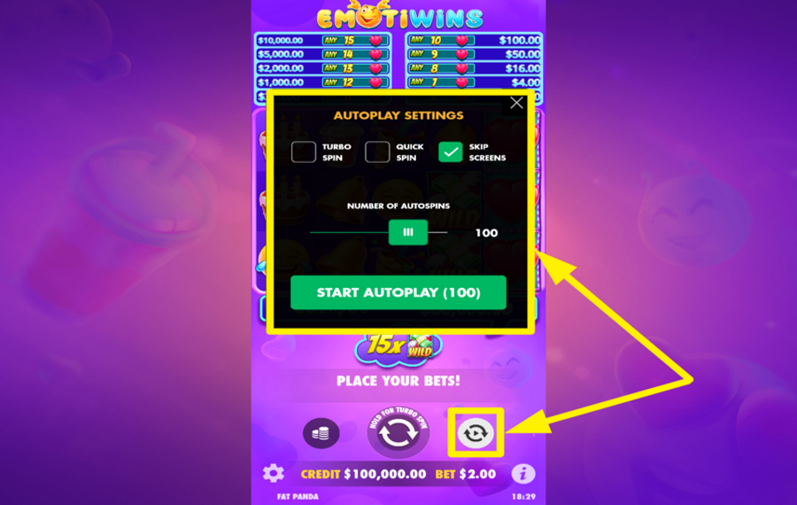 Emotiwins ENABLE AUTOPLAY.