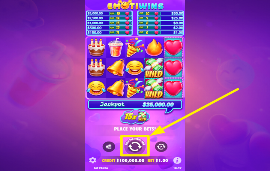 Emotiwins BOOST SPIN SPEED.