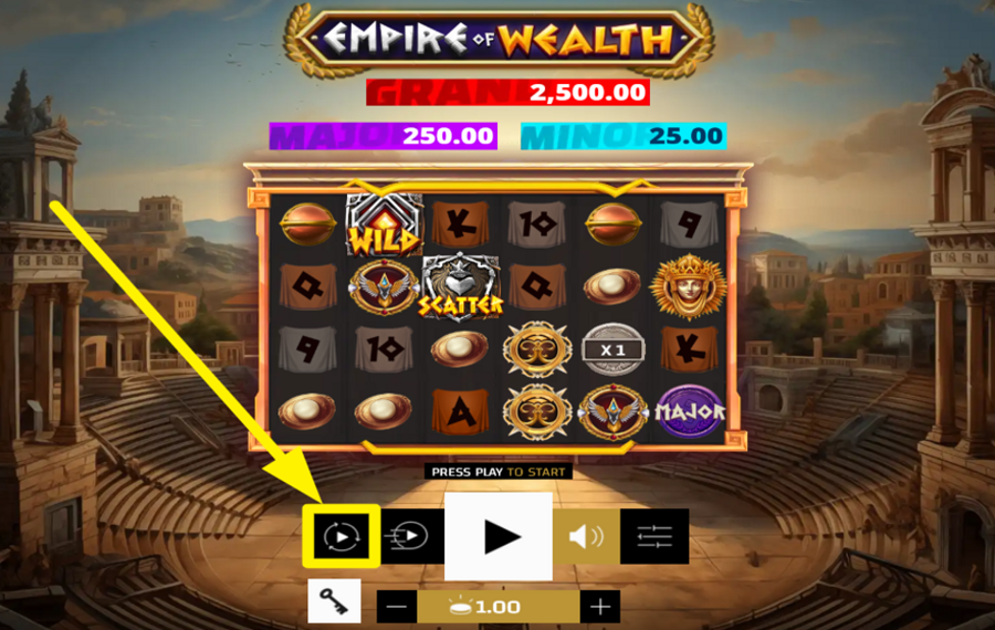 Empire of Wealth UTILIZE AUTOPLAY.