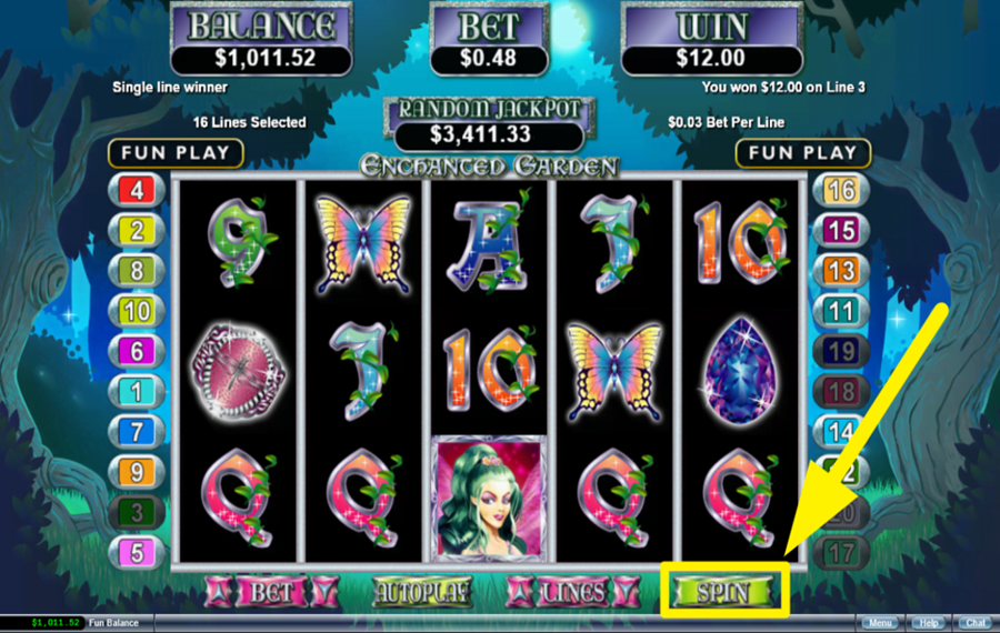 Enchanted Garden TOURNEZ POUR LA VICTOIRE !