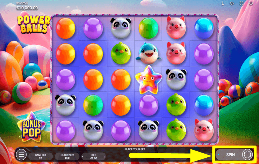 Endorphina Power Balls ИГРАЙТЕ В ИГРУ.