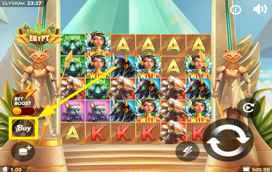 Enigma of Egypt ACHETEZ DES TOURS GRATUITS.