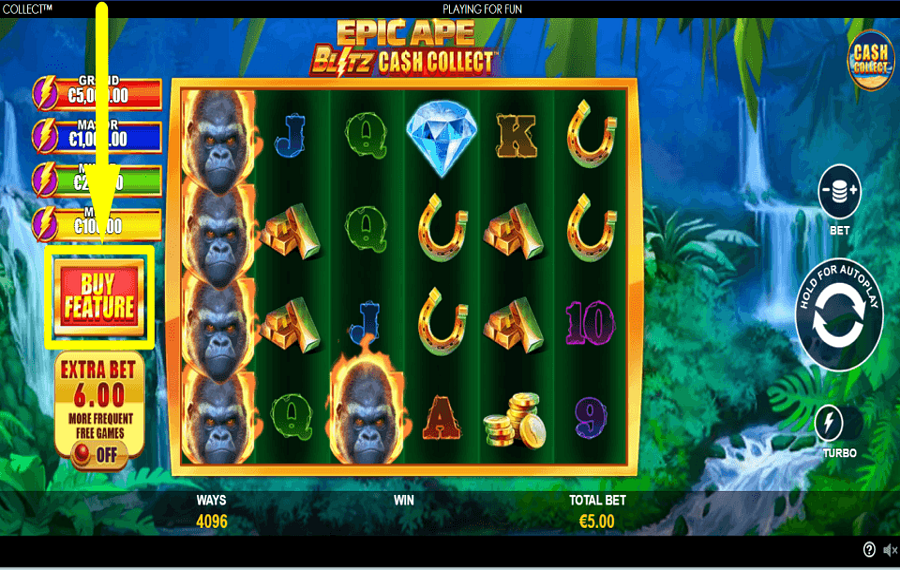 Epic Ape Blitz Cash BONIFICACIONES POR COMPRA.