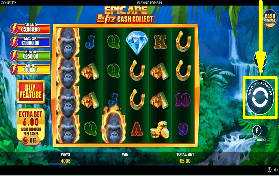 Epic Ape Blitz Cash ES HORA DE APOSTAR.