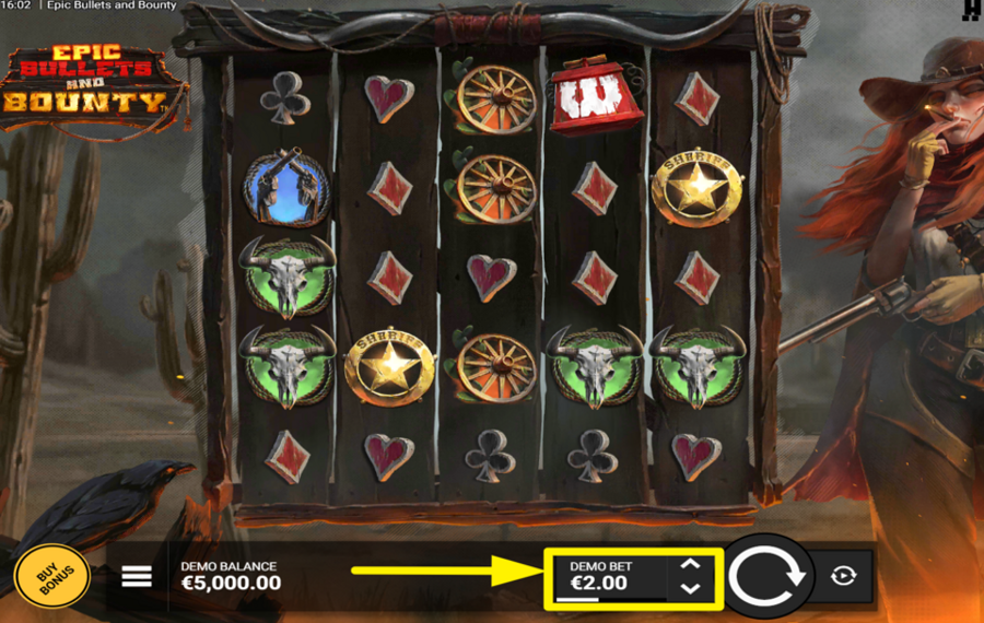 Epic Bullets and Bounty SCEGLI LA TUA SCOMMESSA.