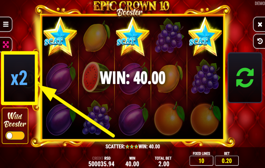Epic Crown 10 Booster GAMBLE YOUR WIN!