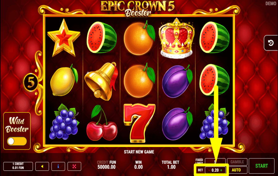 Epic Crown 5 Booster SET THE STAKE.