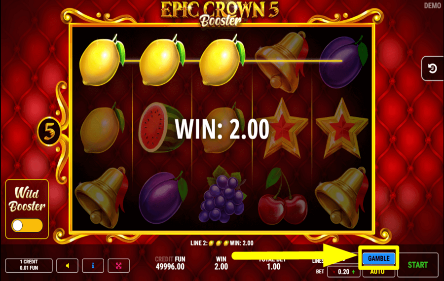 Epic Crown 5 Booster STRIVE FOR MORE REWARDS.