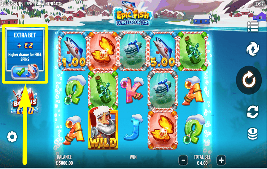 Epic Fish Winter Catch PLACEZ VOS PARIS ANTE.