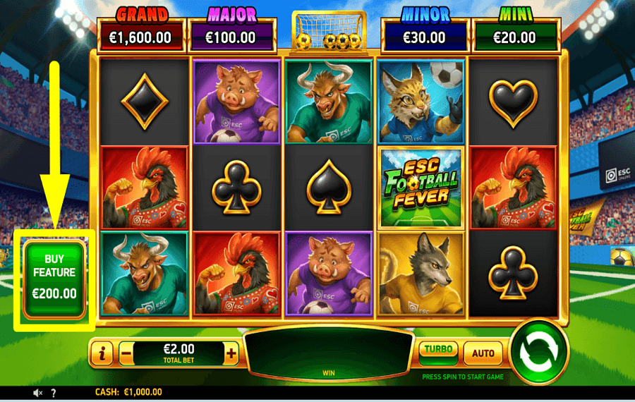 ESC Football Fever COMPRA TURNOS ADICIONALES.